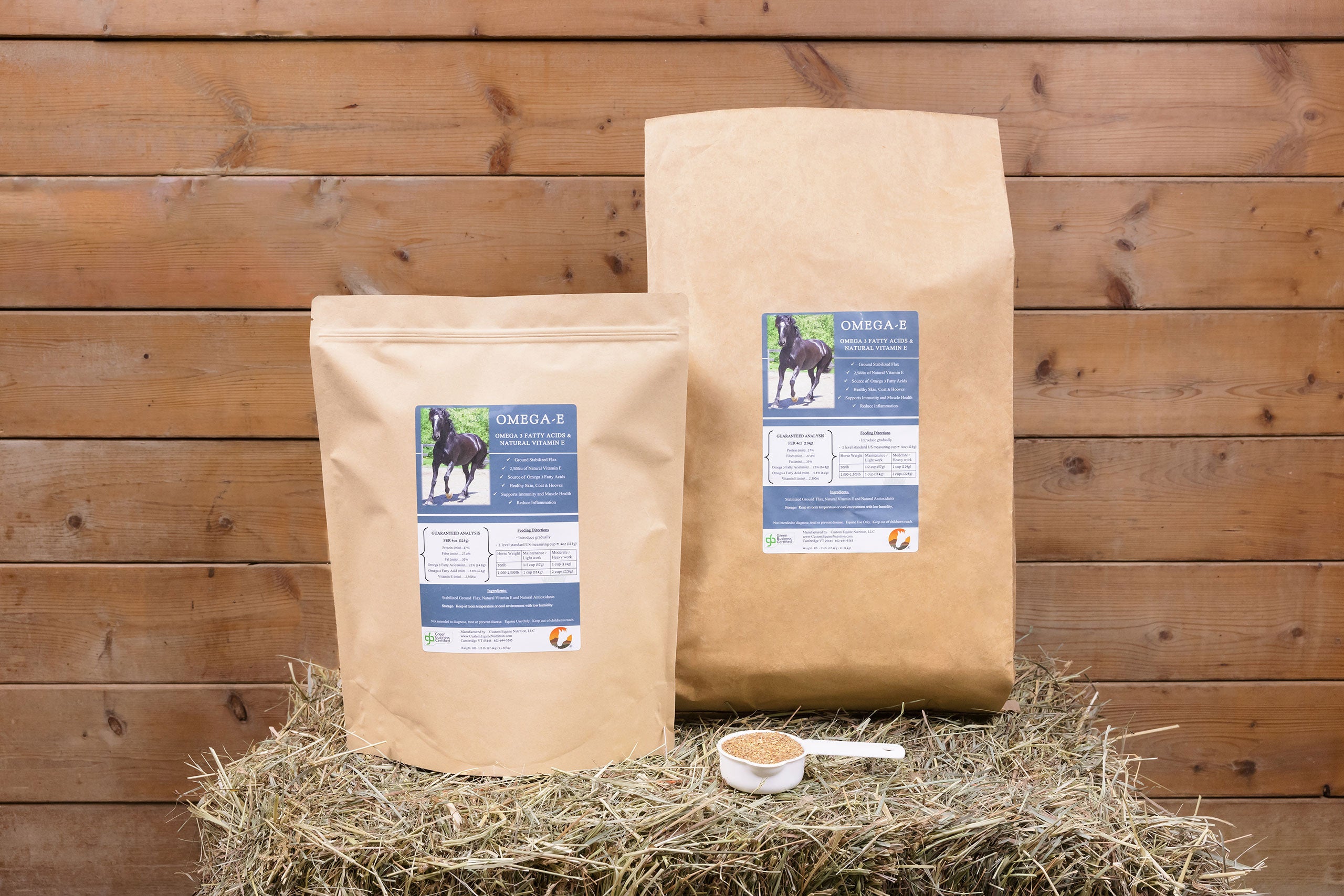 Omega E Custom Equine Nutrition