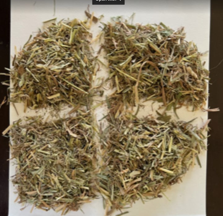 Proper Handling of Hay Samples